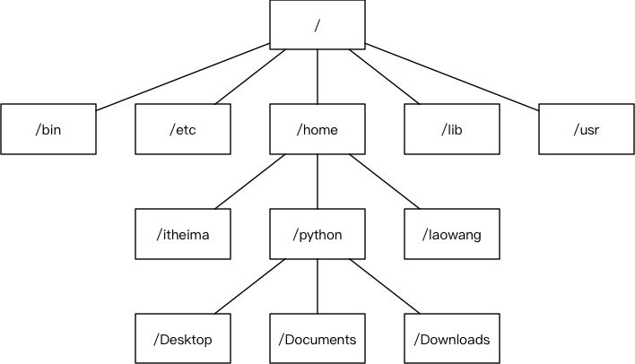 003-Linux的树形示意图